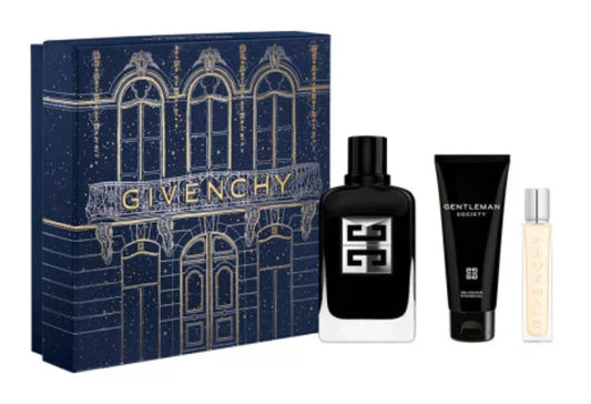 Givenchy Gentleman Society Gift Set - EDP 100 ml + Shower Gel 75 ml + EDP 12.5 ml за мъже Zinora.bg