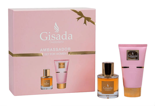 Gisada Ambassador Women Gift Set - EDP 50 ml + 100 ml Shower Gel за жени Zinora.bg