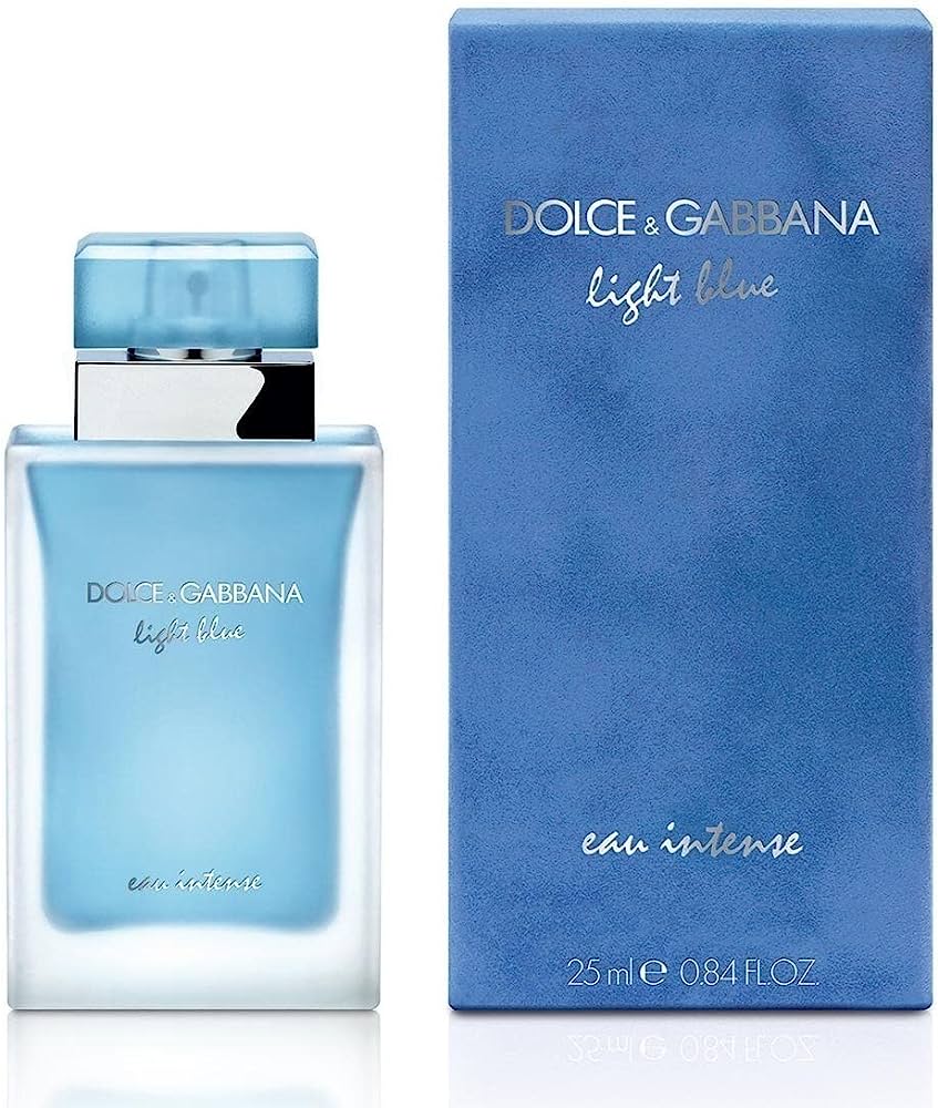 Dolce & Gabbana, Light Blue Eau Intense, Парфюмна вода, За жените, 25 мл