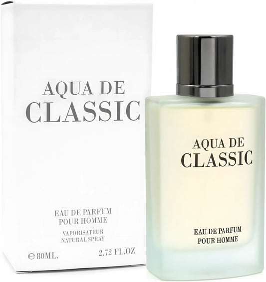  Fragrance World Aqua De Classic Pour Homme - парфюм - унисекс - 80ml - Zinora.bg Zinora.bg