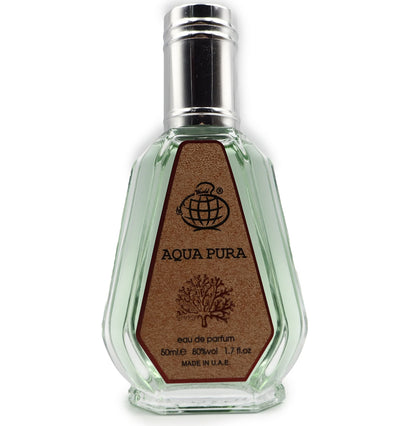 Fragrance World, Aqua Pura, Парфюмна вода, Унисекс, 50 мл
