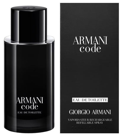 Giorgio Armani, Code, Тоалетна вода, За мъже, Презареждаема, 75 мл