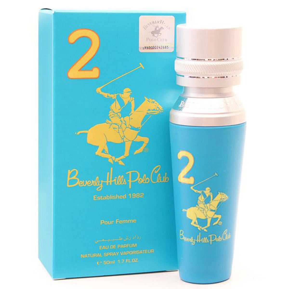 Beverly Hills Polo Club, No. 2, Парфюмна вода, За жените, 50 мл