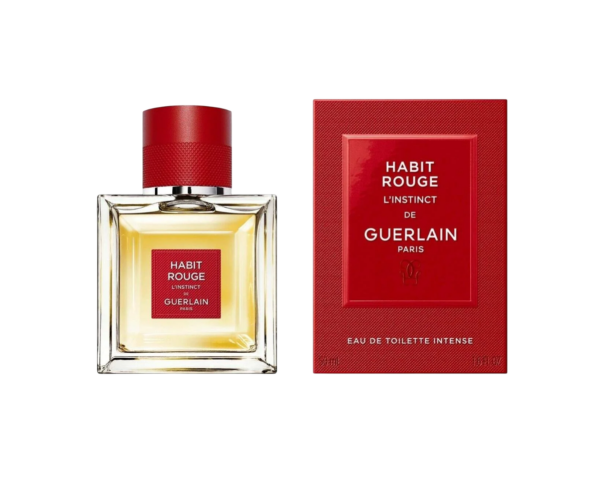Guerlain, Habit Rouge L'Instinct, Тоалетна вода, За мъже, 50 мл