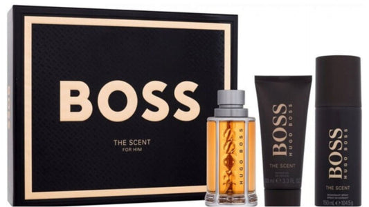 Hugo Boss The Scent - EDT 100 ml + Deodorant 150 ml + Shower Gel 100 ml за мъже Zinora.bg