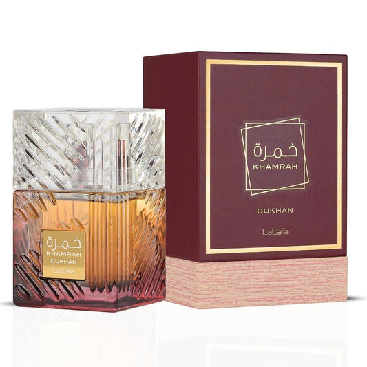  Унисекс парфюм Lattafa Khamrah Dukhan, 100 мл, EDP - Zinora.bg Zinora.bg