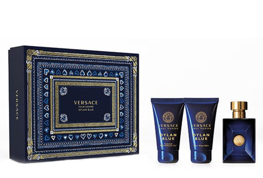 Versace Dylan Blue Gift Set - EDT 50 ml + Shower Gel 50 ml + After Shave Balsam 50 ml за мъже Zinora.bg