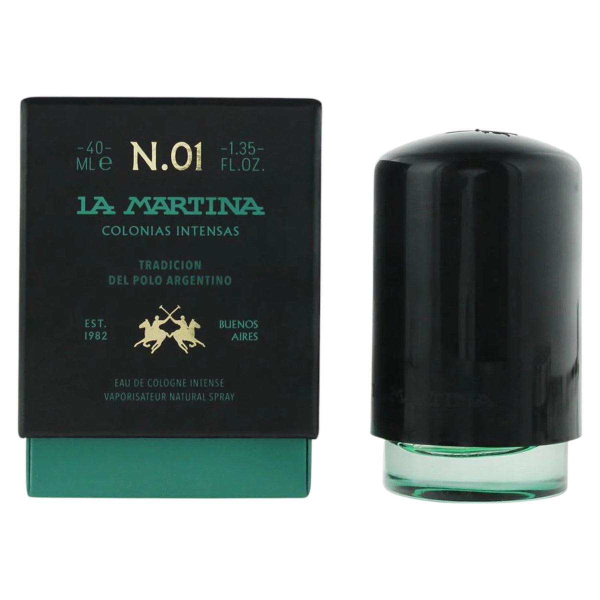 La Martina, Blue Gardenia Intense, Одьо дьо Кьолн, Унисекс, Бутилка, 40 мл
