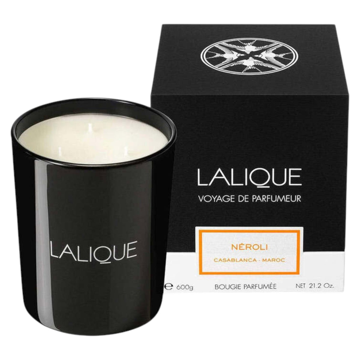 Lalique, Neroli Casablanca Maroc, Нероли, Ароматизирана свещ, 600 г