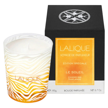 Lalique, Le Soleil Chiang Mai Thailande, Ароматизирана свещ, 190 г