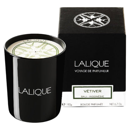 Lalique, Vetiver Bali Indonesie, Ветивер, Ароматизирана свещ, 190 г