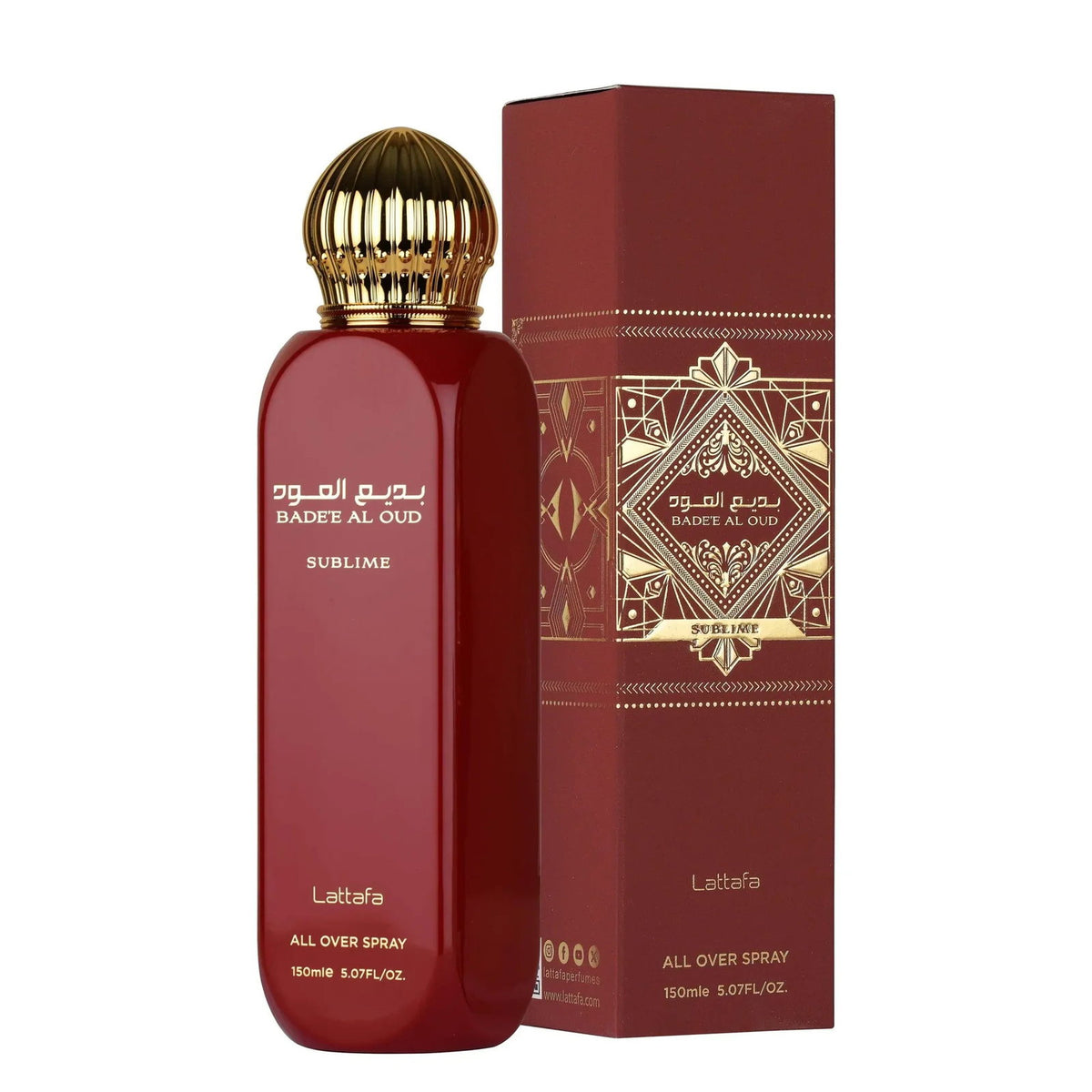 Lattafa, Bade'e Al Oud Sublime, Спрей за тяло, 150 мл
