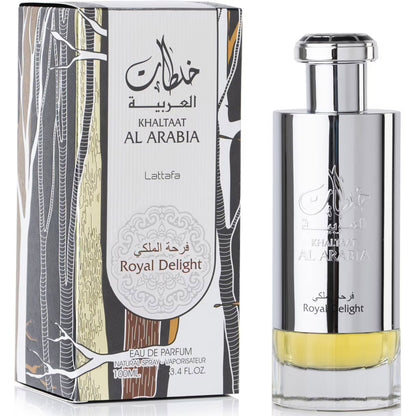 Lattafa, Khaltaat Al Arabia Royal Delight, Парфюмна вода, За мъже, 100 мл