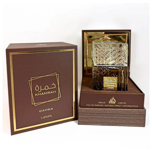  Унисекс парфюм Lattafa Khamrah Qahwa, 100 мл, EDP - Zinora.bg Zinora.bg