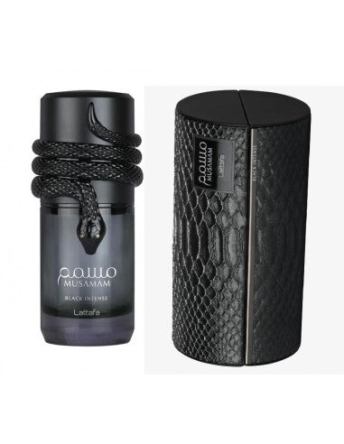 Lattafa Musamam Black Intense EDP 100ml за Мъже Черен