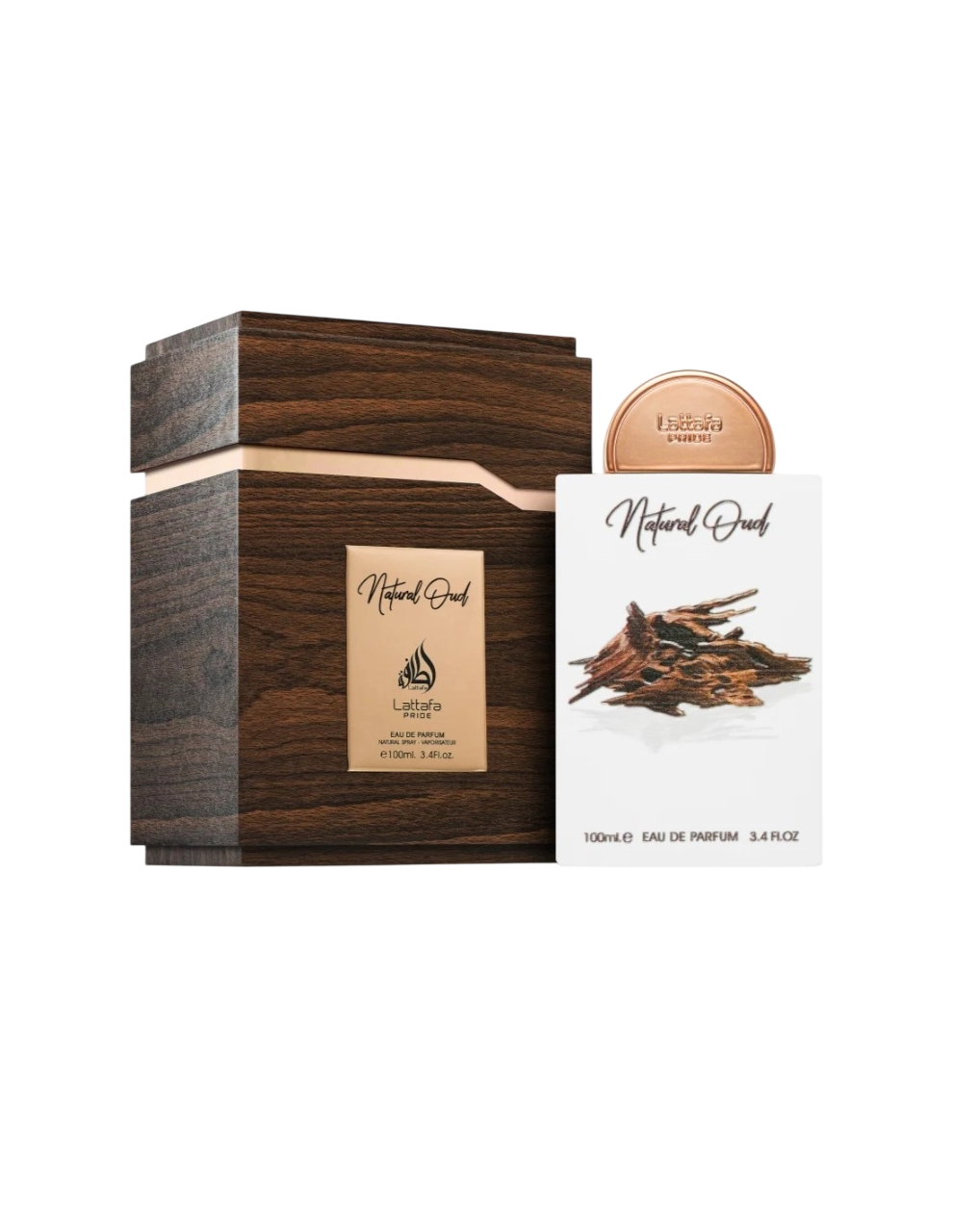Lattafa, Pride Natural Oud, Парфюмна вода, Унисекс, 100 мл