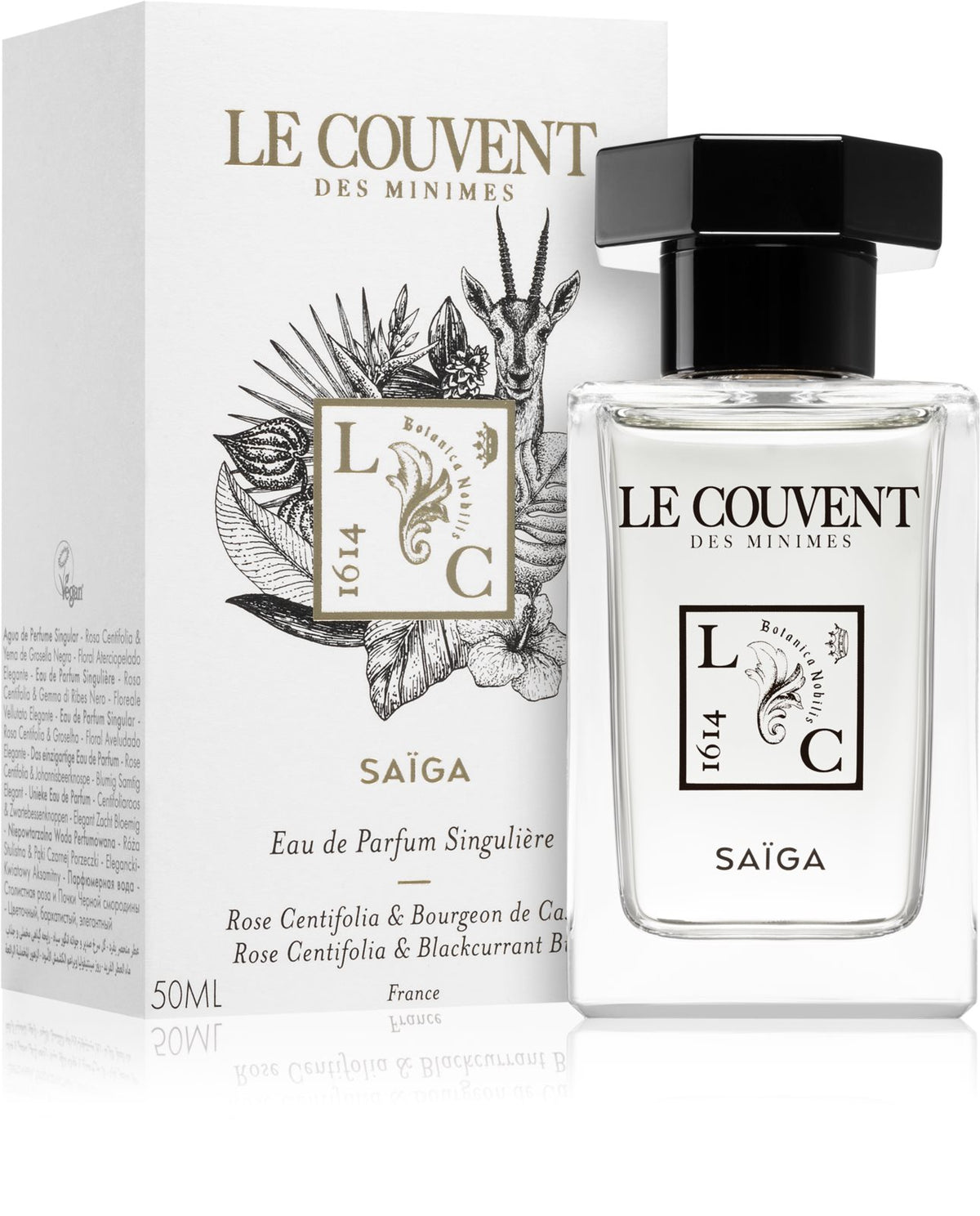 Le Couvent Maison de Parfum, Singulieres - Saiga, Парфюмна вода, Унисекс, 50 мл