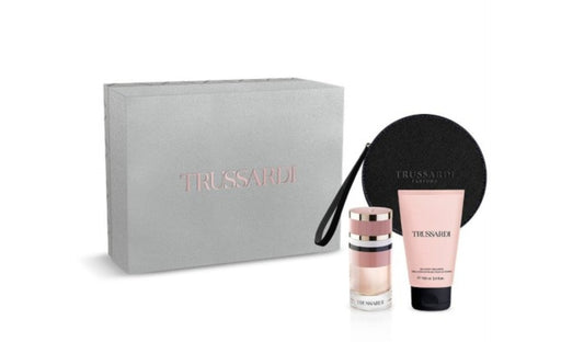 Trussardi Feminine Gift Set - EDP 90 ml + Body Lotion 100 ml + beauty bag за жени Zinora.bg
