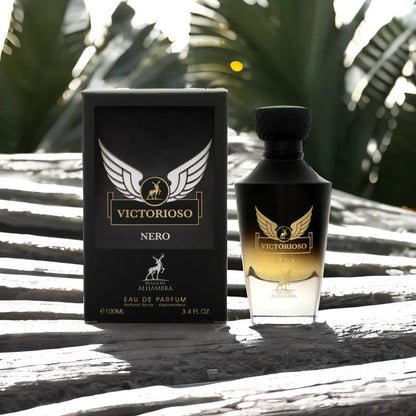  Мъжки парфюм Lattafa Maison Alhambra Victorioso Nero, 100 мл, EDP - Zinora.bg