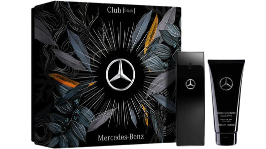 Mercedes - Benz Club Black EDT 100ml + Shower Gel 100ml - EDT 100ml + Shower Gel 100 за мъже Zinora.bg