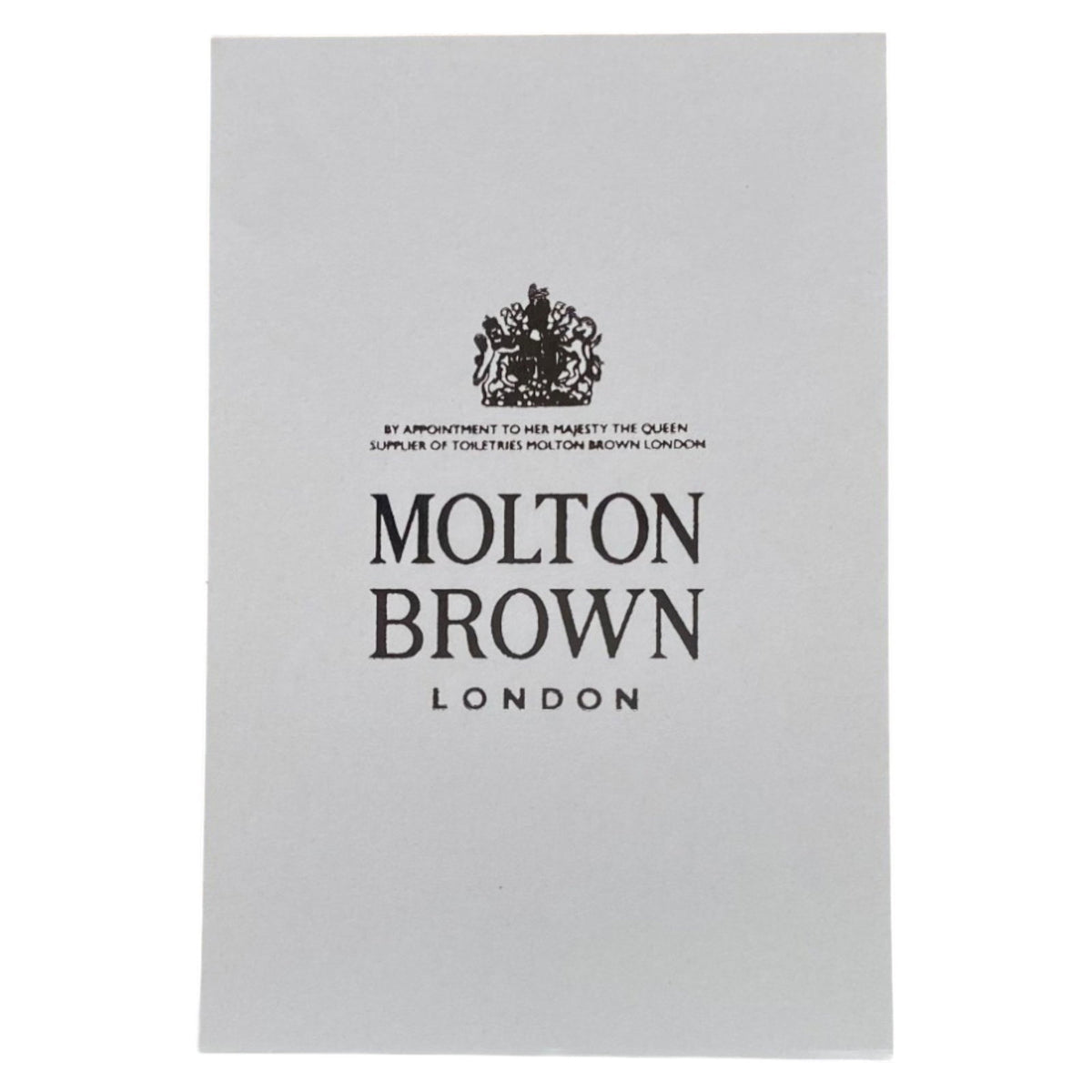 Molton Brown, Molton Brown, Блотери, Бяло