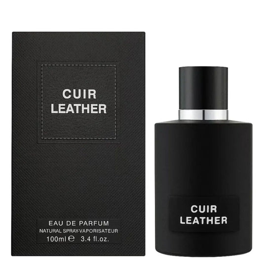  Fragrance World Cuir Leather - арабски парфюм за мъже, EDP, 100 мл. - Zinora.bg Zinora.bg