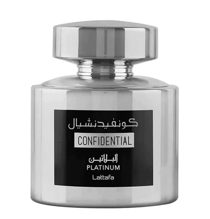  Мъжки парфюм Lattafa Confidential Platinum, 100 мл, EDP - Zinora.bg
