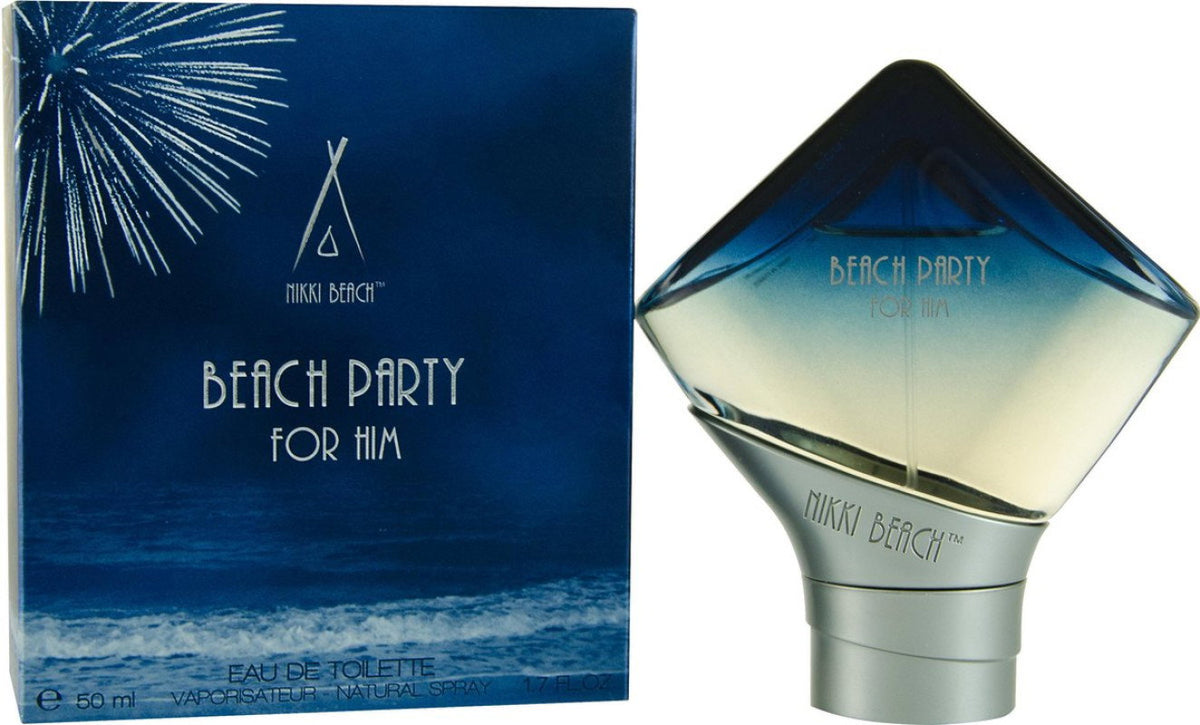 Nikki Beach, Beach Party, Тоалетна вода, За мъже, 50 мл