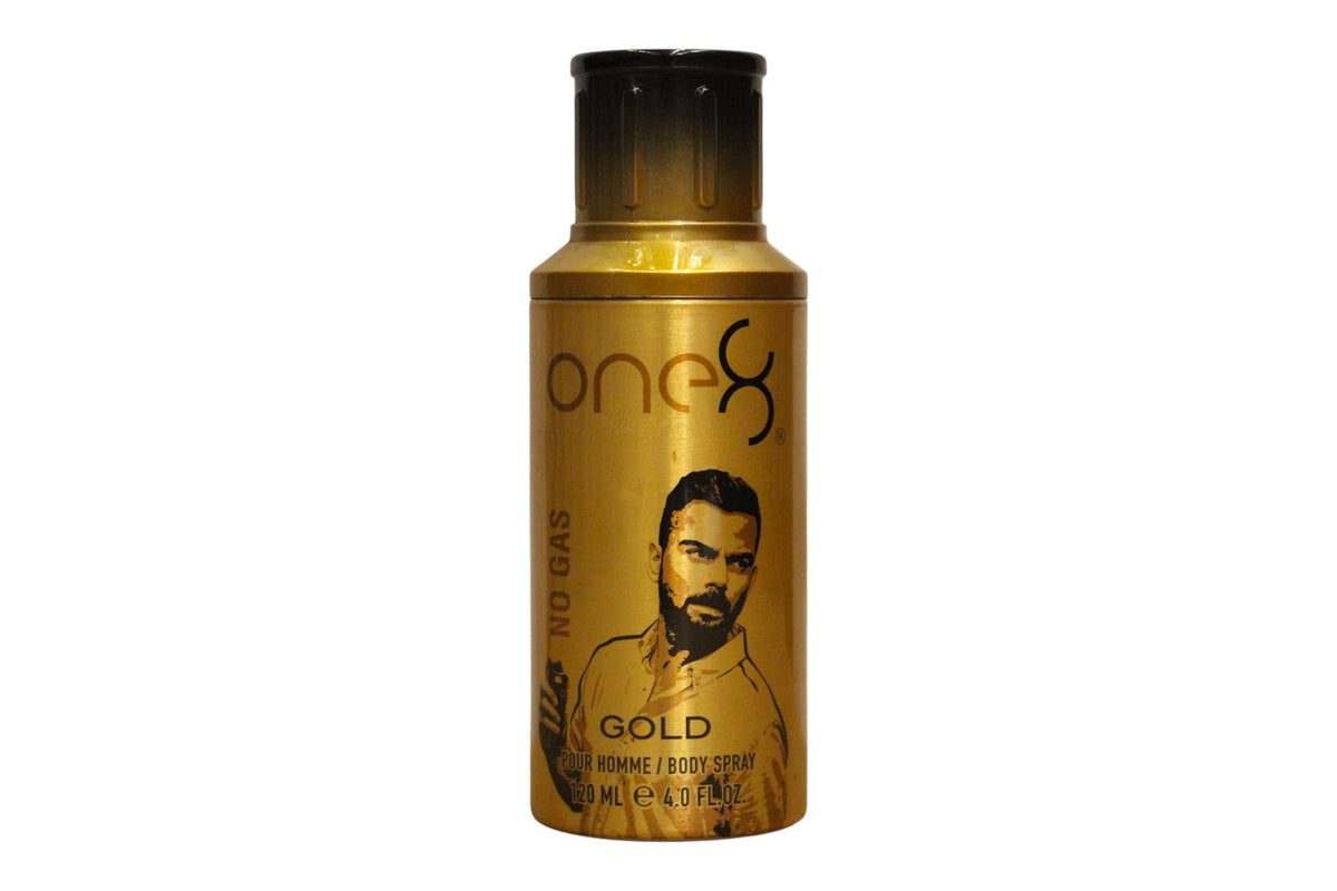 One 8, No Gas Gold, Ароматизиран спрей, За мъже, 120 мл