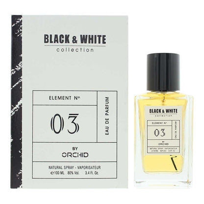 Orchid, Black & White Collection Element No. 03, Парфюмна вода, Унисекс, 100 мл