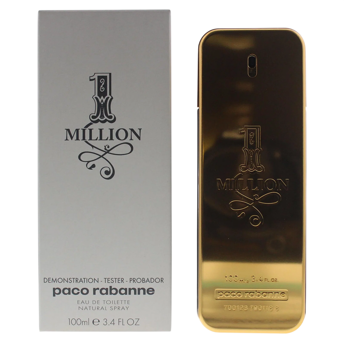 Paco Rabanne, 1 Million, Тоалетна вода, За мъже, 100 мл *Тестер