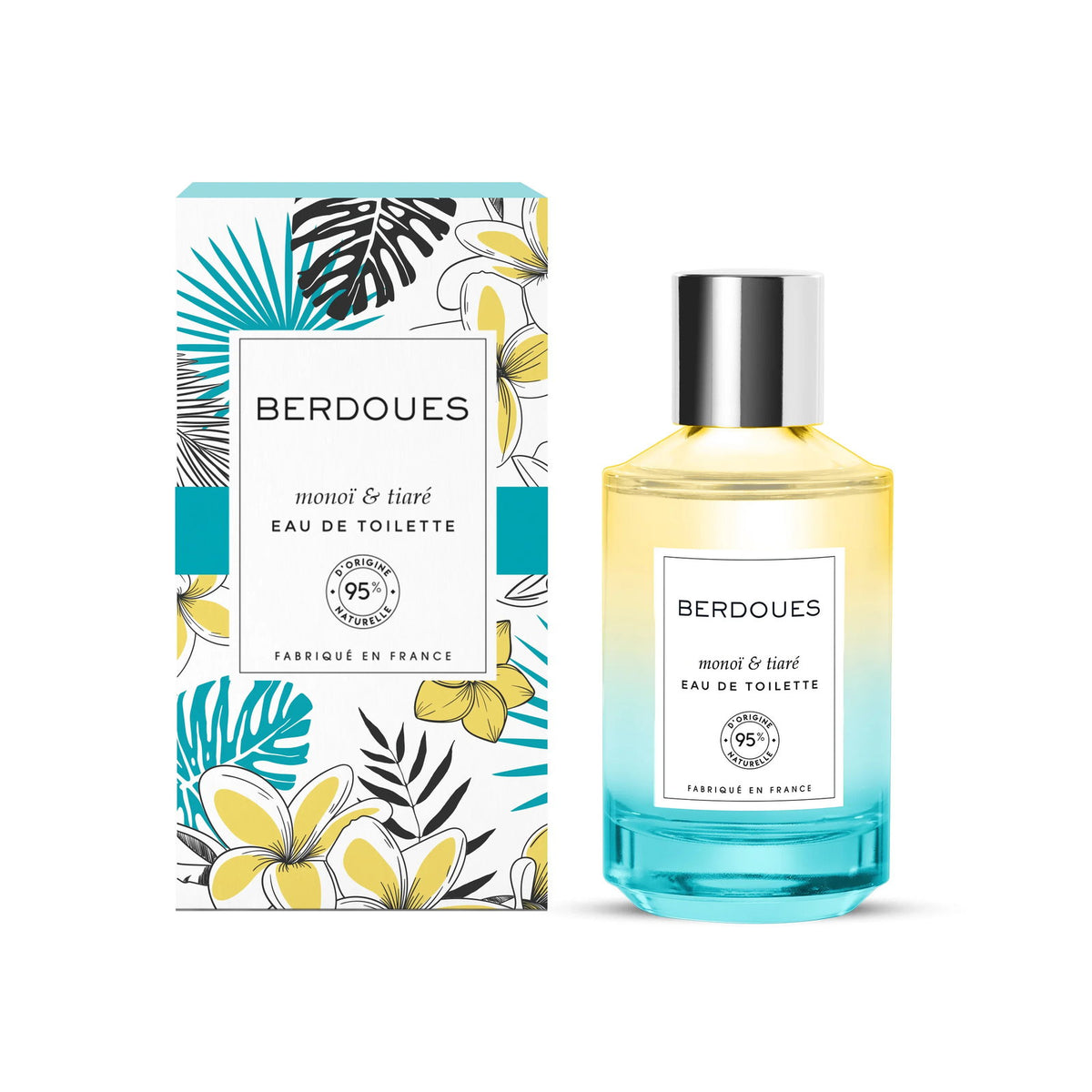 Parfums Berdoues, Monoi & Tiare, Тоалетна вода, Унисекс, 100 мл