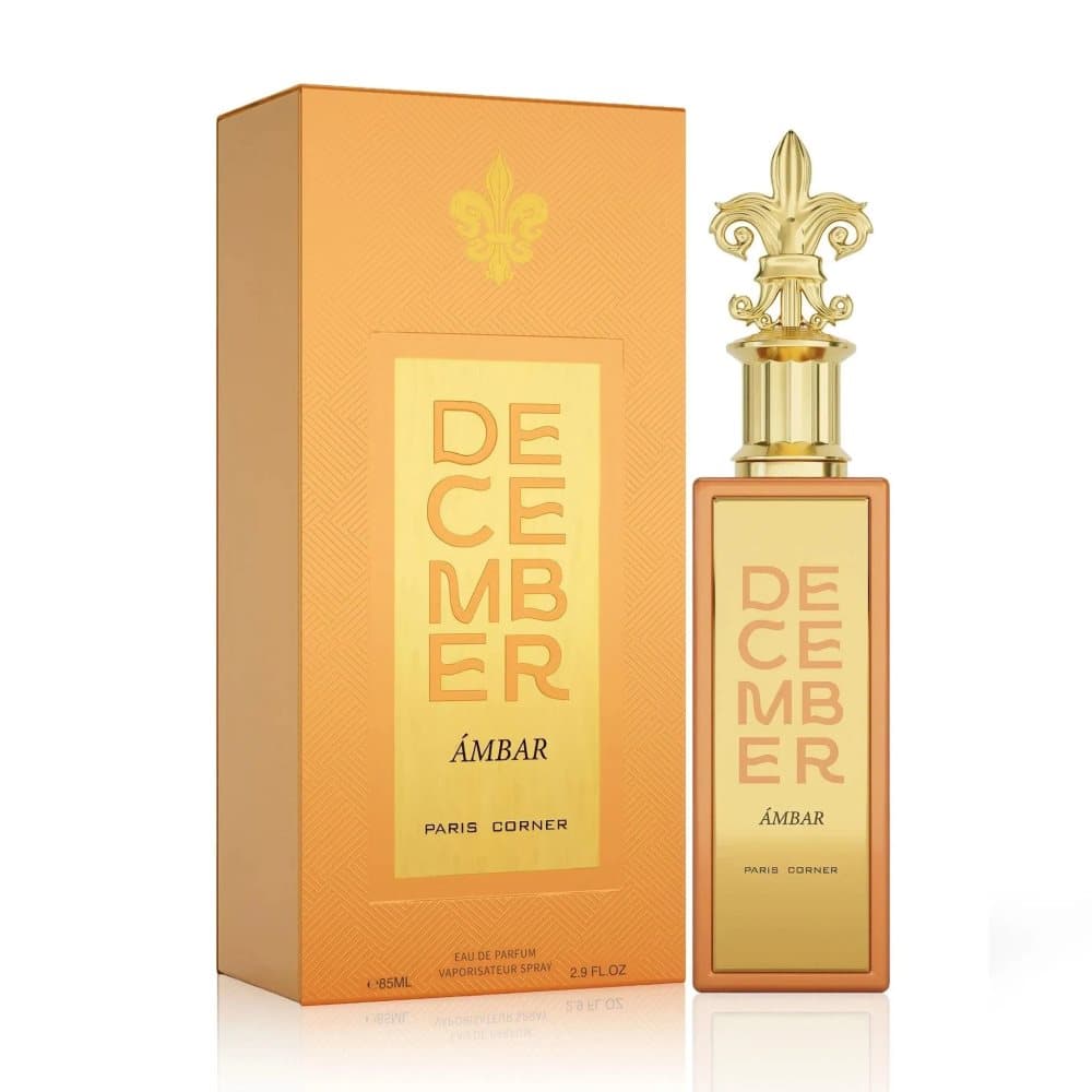 Paris Corner, December Ambar, Парфюмна вода, Унисекс, 100 мл