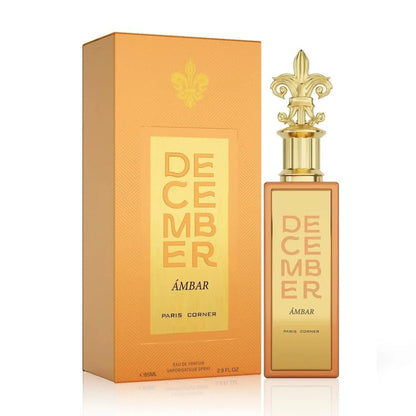 Paris Corner, December Ambar, Парфюмна вода, Унисекс, 100 мл