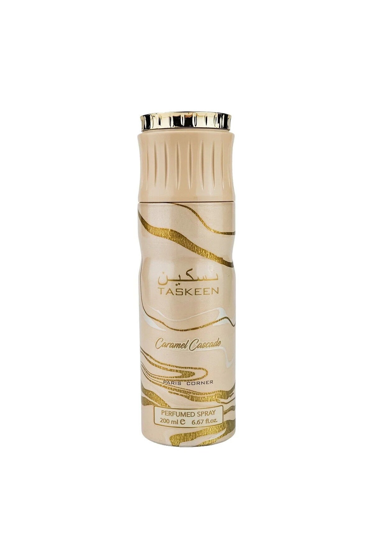 Paris Corner, Taskeen Caramel Cascade, Дезодорант спрей, Унисекс, 200 мл