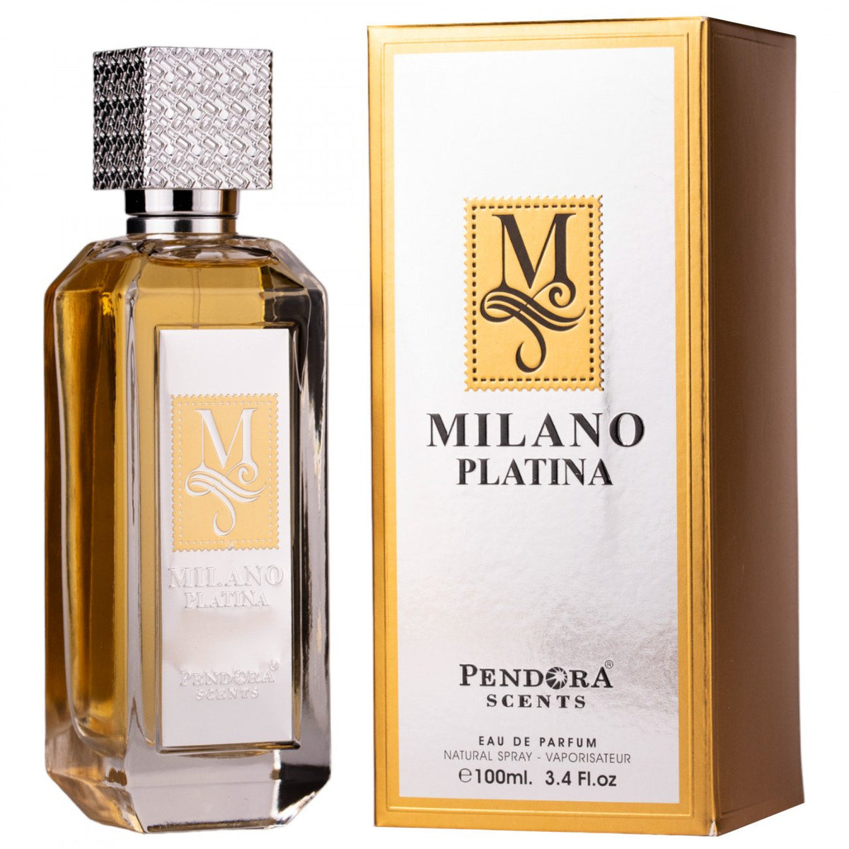 Pendora Scents, Milano Platina, Парфюмна вода, За мъже, 100 мл