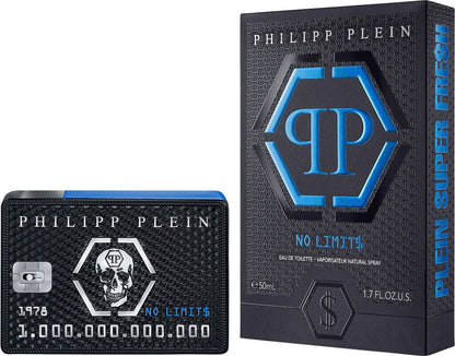 Philipp Plein, No Limits Super Fresh, Тоалетна вода, За мъже, 50 мл