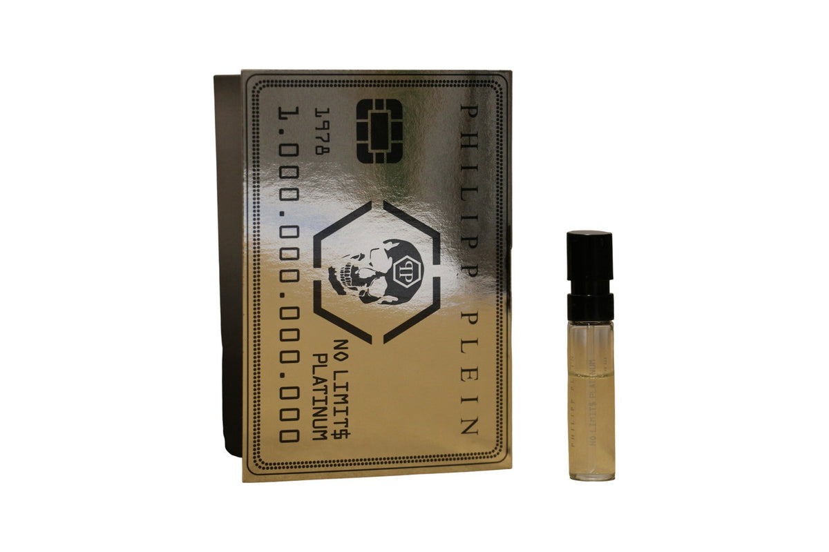 Philipp Plein, No Limits Platinum, Парфюмна вода, За мъже, 1.5 мл Флакон