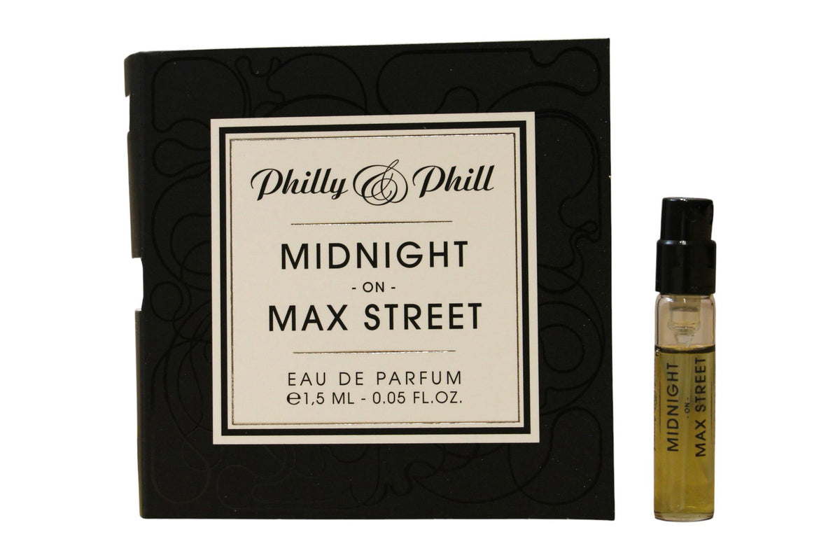 Philly & Phill, Midnight on Maxstreet, Парфюмна вода, Унисекс, 1.5 мл Флакон