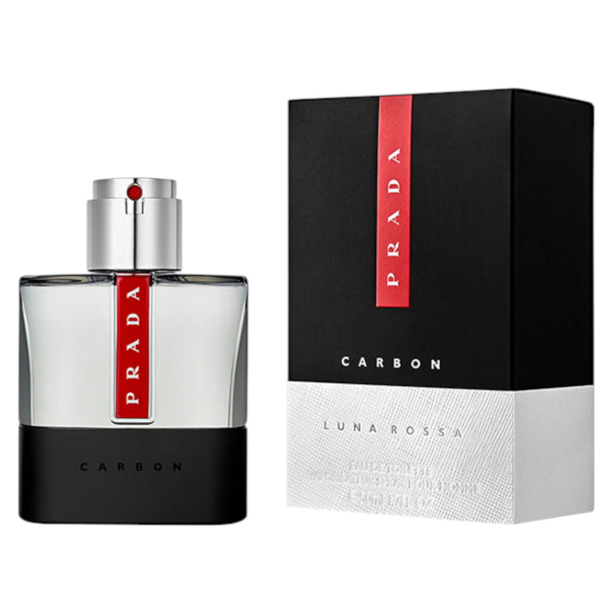 Prada, Luna Rossa Carbon, Тоалетна вода, За мъже, 50 мл