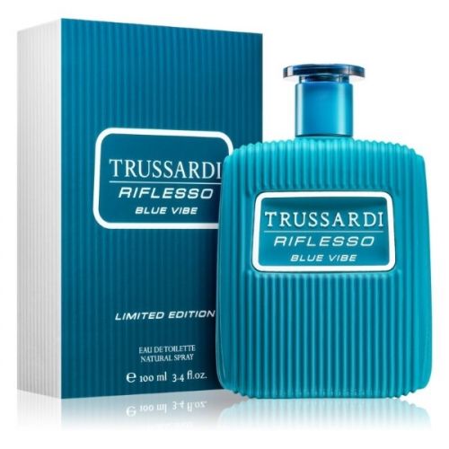  Trussardi Тоалетна вода за мъже Riflesso Blue Vibe Limited Edition M EdT 100 ml /2020 - Zinora.bg Zinora.bg