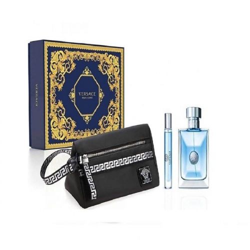 Versace  Pour Homme M Set - EdT 100 ml + EdT 10 ml + pouch Zinora.bg