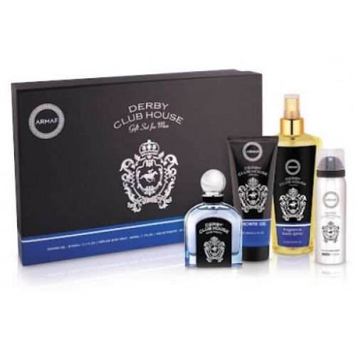 Armaf  Derby Club House M Set - EdT 100 ml + deo spray 50 ml + sh/gel 100 ml + shampoo 250 ml
