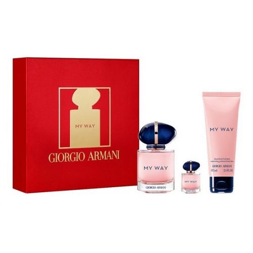 Armani  My Way W Set - EdP 50 ml + b/lot 75 ml + EdP 7 ml /2020 Zinora.bg