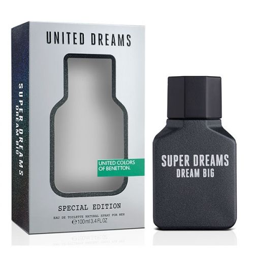  Benetton UCB Тоалетна вода за мъже Utd Dreams Super Dreams Dream Big M EdT 100 ml - Zinora.bg Zinora.bg