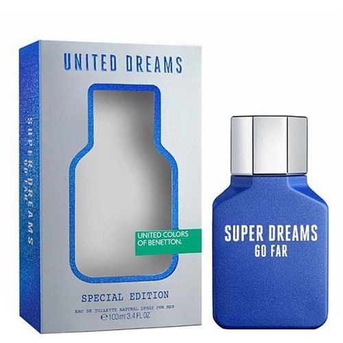  Benetton UCB Тоалетна вода за мъже Utd Dreams Super Dreams Go Far M EdT 100 ml - Zinora.bg Zinora.bg