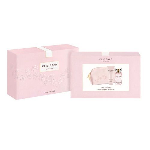  Elie Saab  Le Parfum Rose Couture W Set EdT 50 ml + b/lot 75 ml + pouch - Zinora.bg Zinora.bg