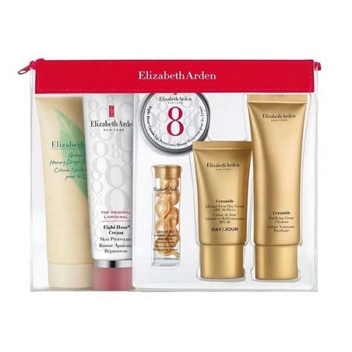  Elizabeth Arden  Set - Advanced Ceramide - 60 capsules + Lift and Firm day cream 15 ml + Lift and Firm night cream 15 ml - Zinora.bg Zinora.bg