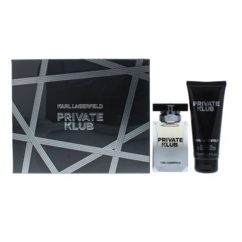  Karl Lagerfeld  Private Klub M Set - EdT 50 ml + sh/gel 100 ml - Zinora.bg Zinora.bg
