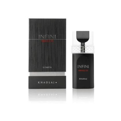 Khadlaj Infini Absolute EDP Унисекс парфюм 100 ml
DNA - Aventus Creed 
Връхните нотки са ананас, лимон и морски нотки; средните нотки са лавандула и жасмин; базовите нотки са амброксан, мускус и кехлибар. Zinora.bg